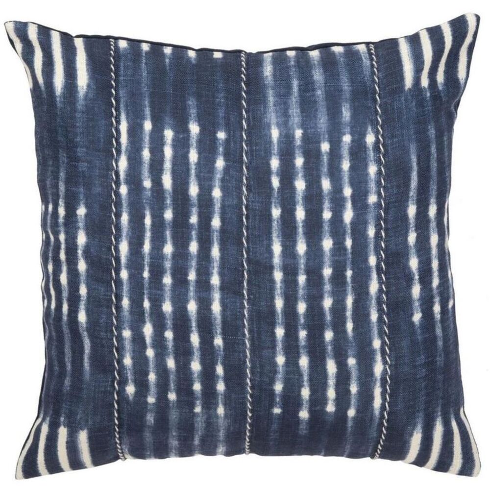 Laurena Pillow - Blue/Cream - 16"X16" - Safavieh